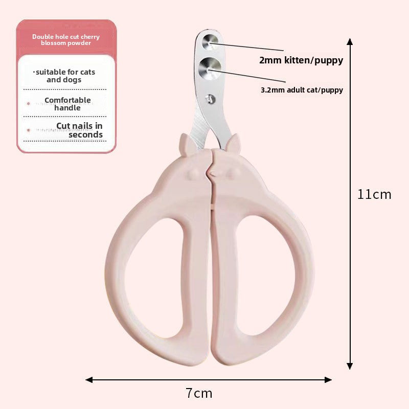 Adjustable Pet Nail Clippers for Cats Dogs Rabbits