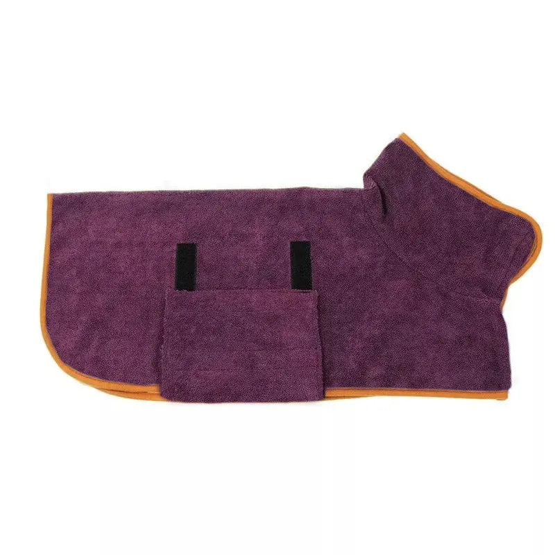 Pet Bathrobe Fast Drying Towel - Imagem 6